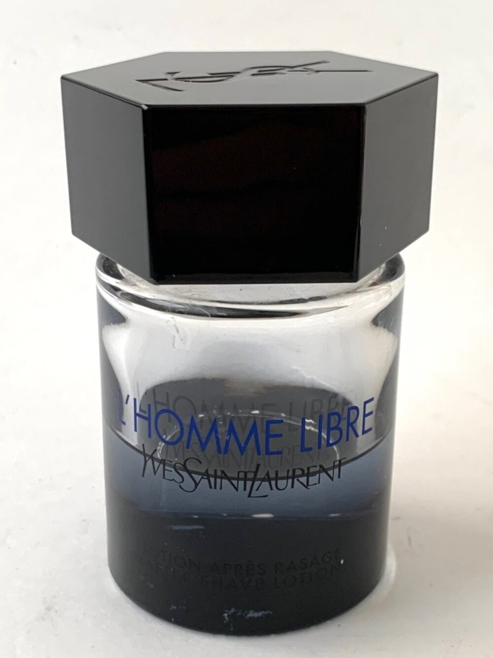 Vintage YSL Yves Saint Laurent Collectible Decorative Glass L'Homme Libre Bottle